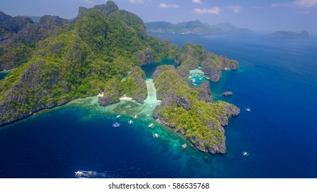 El Nido, Philippines,  From Drone