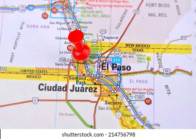 map of el paso El Paso Map Images Stock Photos Vectors Shutterstock map of el paso