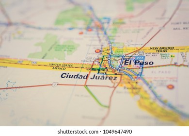 El Paso On The Map USA