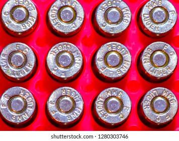 El Paso, Texas / USA: Circa February 2019
Gun Control:
The 9×19mm Parabellum Is 