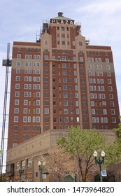 EL PASO, TX -23 MAR 2019- View Of The Historic Landmark Plaza Theatre City Of El Paso, United States.