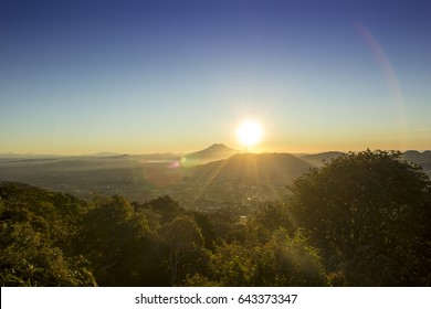 El Salvador Volcano Sunset