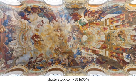 Church Ceiling Painting Images Stock Photos Vectors Shutterstock