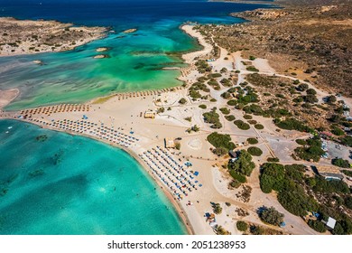 Elafonisi Beach In Crete, Greece