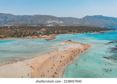 Elafonisi Beach In Crete, Greece