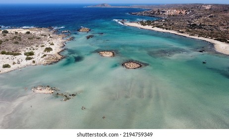 Elafonissi Beach En Drone In Crete