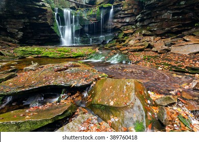 Elakala Falls - Canaan Valley, West Virginia, Blackwater Waterfalls Cascade