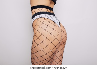 Fishnet Stockings Ass
