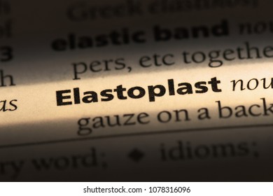 elastoplast word in a dictionary. elastoplast concept