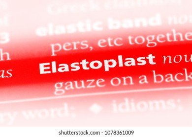 elastoplast word in a dictionary. elastoplast concept