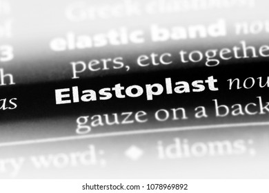 elastoplast word in a dictionary. elastoplast concept