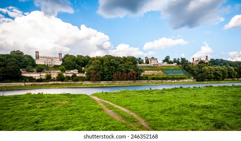 Elbe Palaces In The Valley Of The Elbe In Dresden