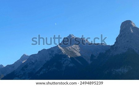 Similar – Berge in Graubünden (Schweiz)