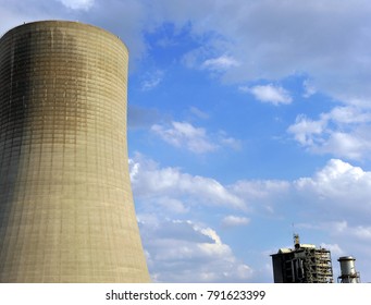 Elcogas Thermal Power Plant For The Production Of Electricity From The Gasification Of Coal Closed Now, Puertollano, Province Of Ciudad Real, Spain