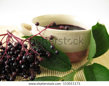Elderberry soup Stock photo © 