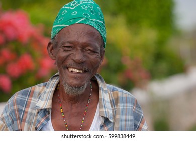 Elderly Rastafarian Man From Jamaica