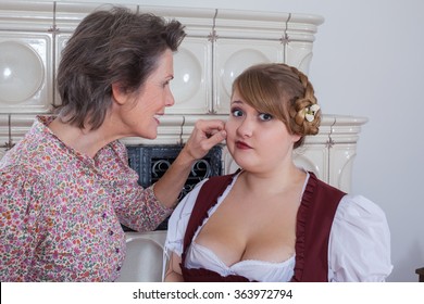 Bbw mom and daughter