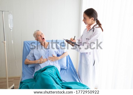 Similar – Female doctor explaining posology