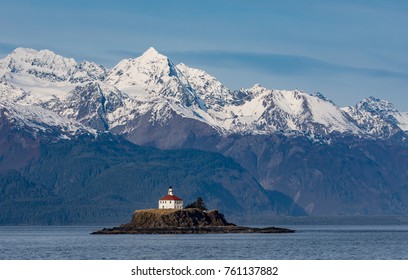 The Eldred Rock Lighthouse is an historic octagonal lighthouse adjacent to the Lynn Canal, Haines, Alaska.