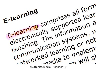 e-learning