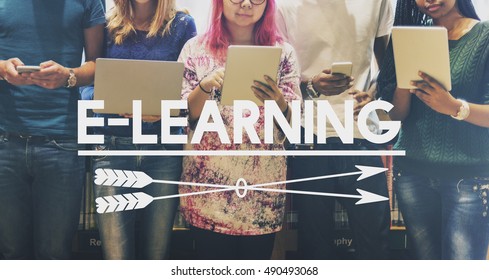 E-learning Education Technology Studying Concept