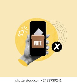 Election, Cellular Voting, Digital Election, Checking Box, Vote, Internet, Mobile Phone, Election, Mobile Information Device, Referendum, Suggestion Box, Ballot Box, Business, Voting Ballot, Telephone