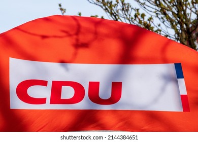 Election Poster Of The Christian Democratic Union CDU For The State Elections In Schleswig-Holstein