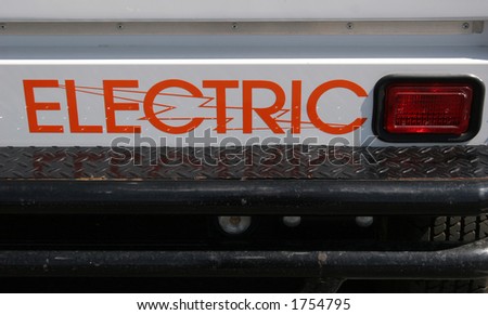 Electric car.