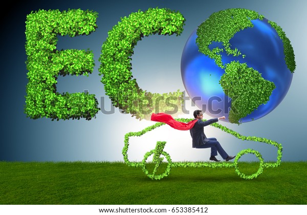 Electric car
concept in green environment
concept