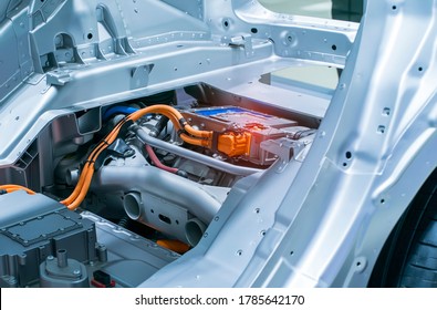 Electric Car Lithium Battery Pack And Power Connections