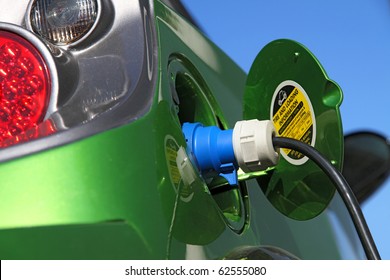 electric car refuel with power