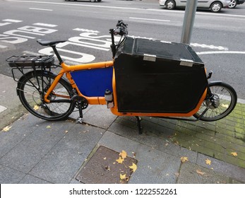 bicycle with cargo box