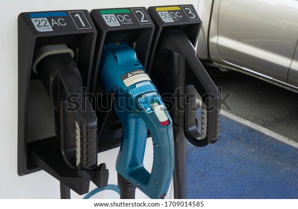 Electric\
charging station Acts as a power charger for car batteries that use\
electrical energy. There are 2 types of charging which can be\
divided into Normal Charge and Quick\
Charge.