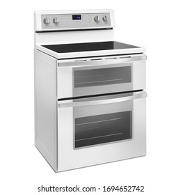 whirlpool double range oven