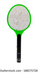 Electric Fly Swatter  On White Background