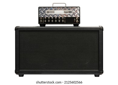 Electric Guitar Amplifier White Background