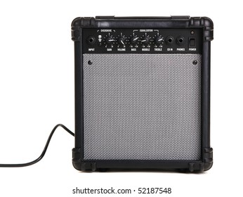 Electric Guitar Amplifier, White Background