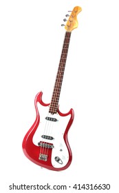 Electric Guitar, Isolated On White