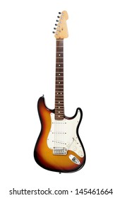 Electric Guitar, White Background