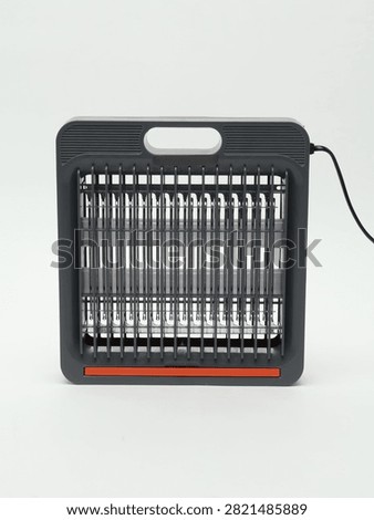 Electric insect zapper bug zapper lamp isolated on white background