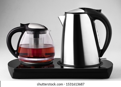 Electric Kettle And Stainless Steel Tea Maker