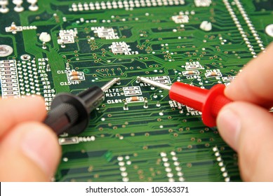 Electric Measuring A Printed Circuit Board