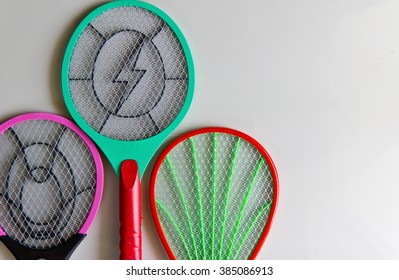 Electric Mosquito Swatter On Floor