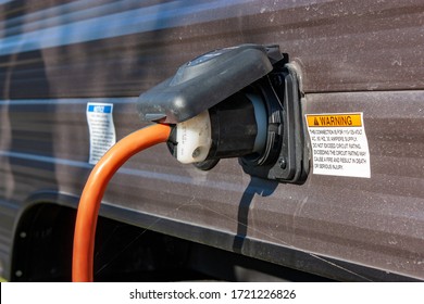 Electric Plug In For 110-120 Volt Hook Up On RV