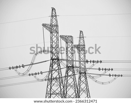 Electric Poles Dancing in Silence