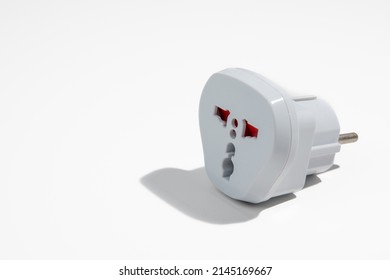 Electric Power Converter Plug Adapter Transfomer For Travel Facing Left