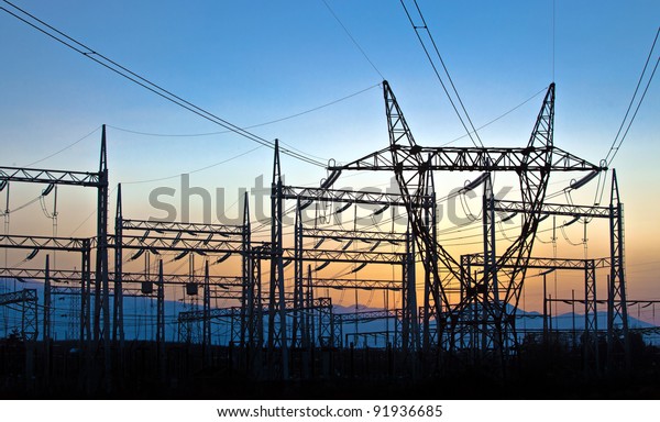 electric power\
station