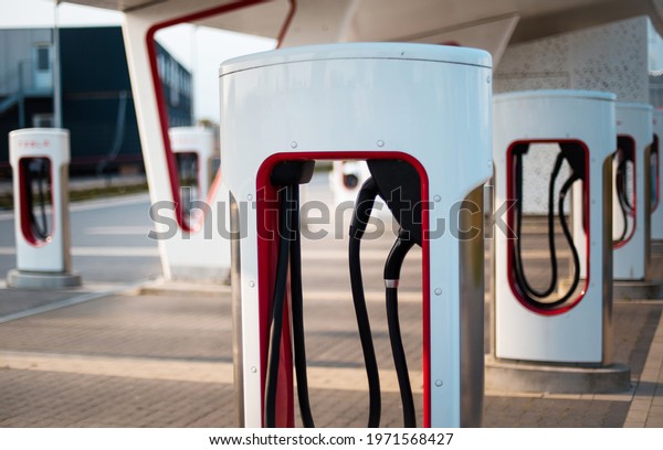 Electric pump for car. Close\
up.