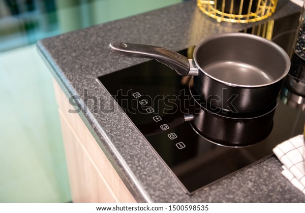 Electric Stove Cook Top Closeup Modern Stock Photo Edit Now