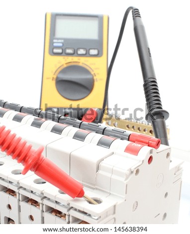 Similar – Image, Stock Photo fuse box Cable Fuse-box